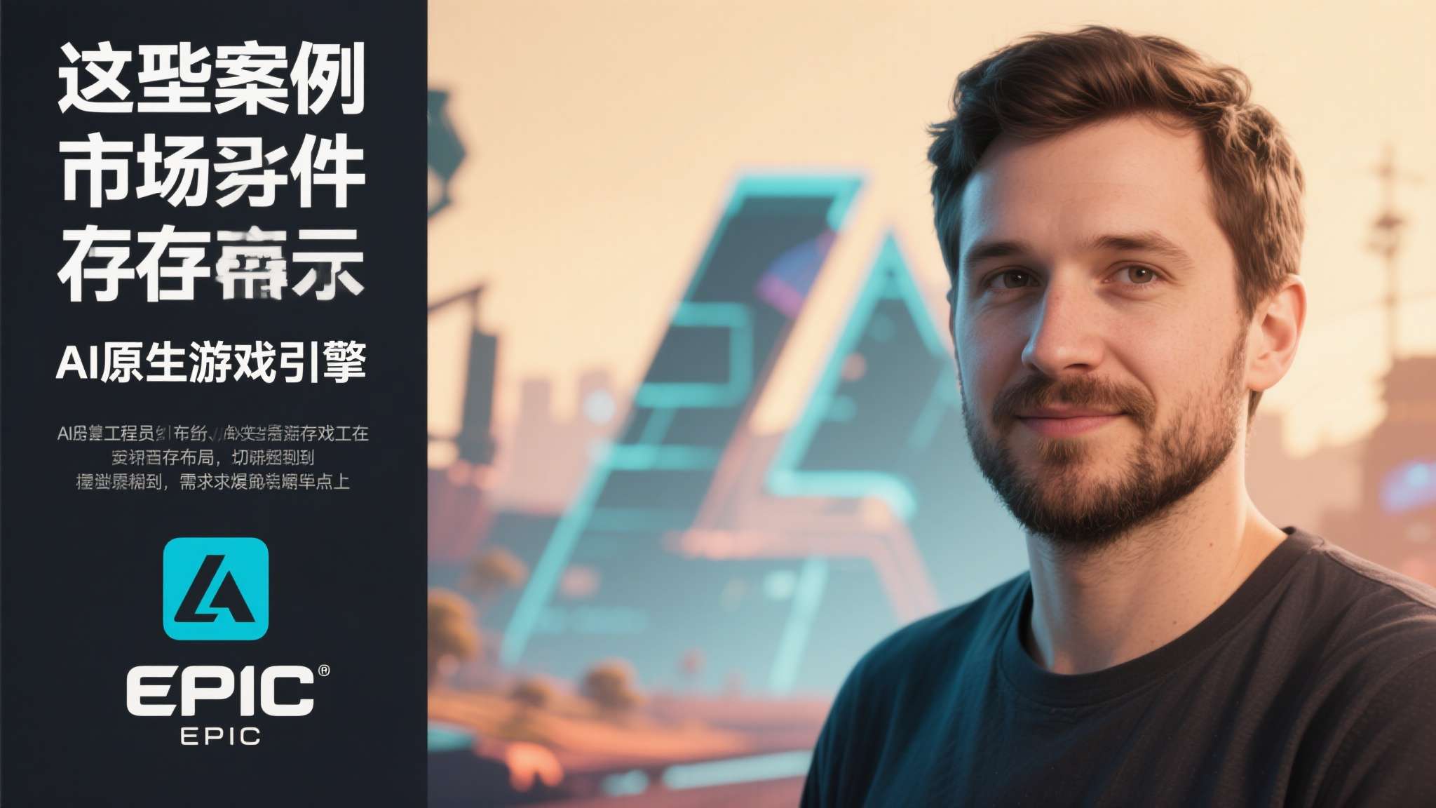 这些案例表明，市场对"AI原生游戏引擎"的需求是真实存在的，而这位前Epic程序