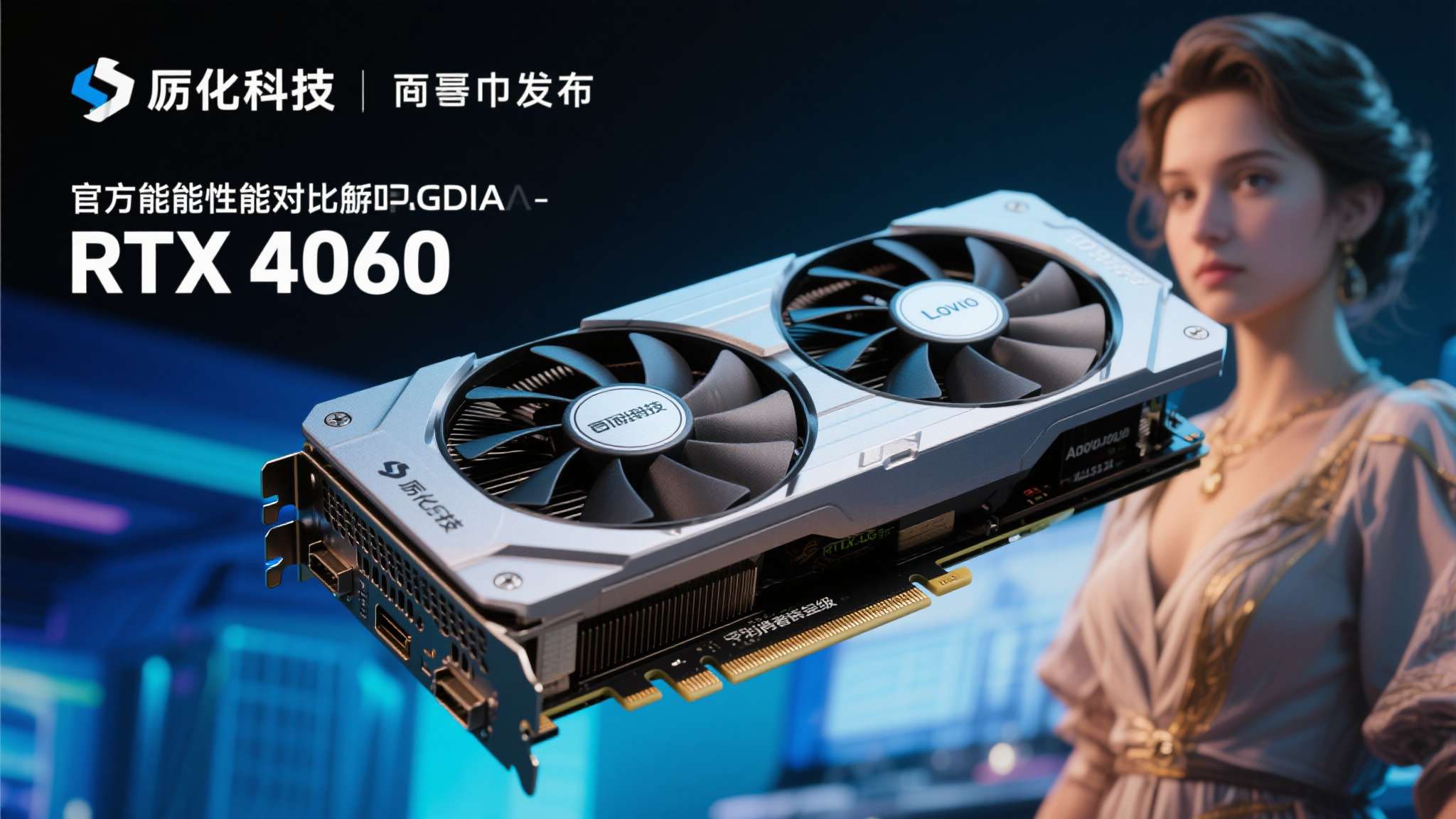 砺算科技此次发布的显卡产品，官方宣称性能对标英伟达RTX 4060——这是当前主